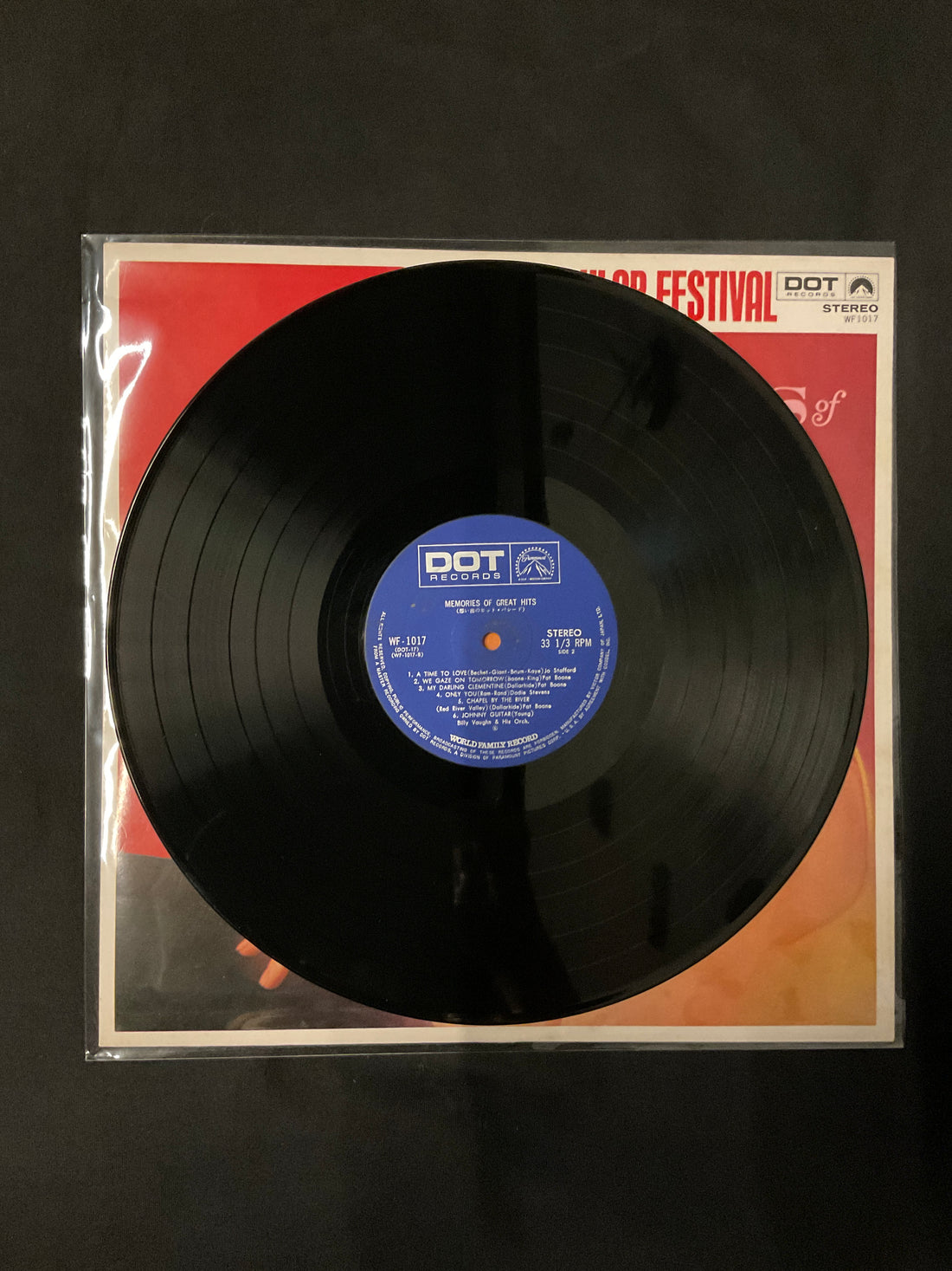 Billy Vaughn - Memories Of Great Hits Vinyl VG+