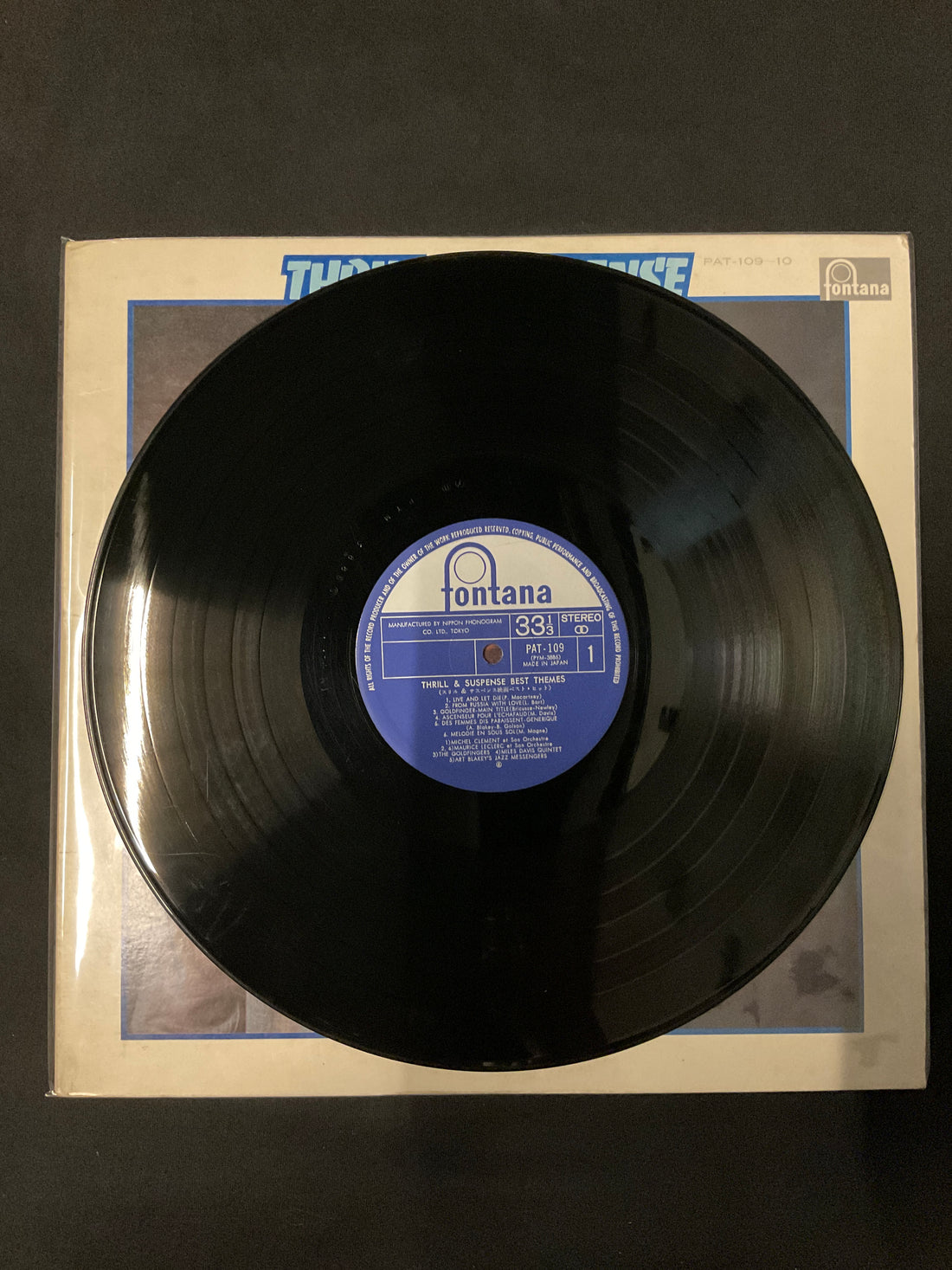 แผ่นเสียง Michel Clement And His Orchestra - Thriller & Suspense Best Themes Vinyl VG+