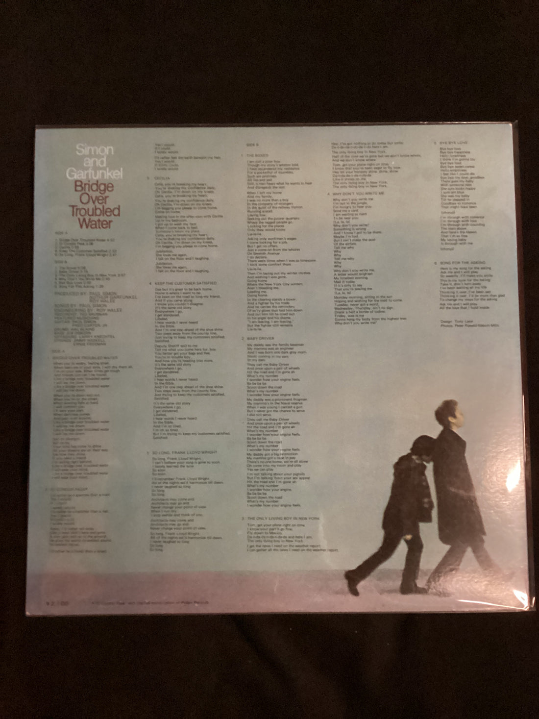 แผ่นเสียง Simon & Garfunkel - Bridge Over Troubled Water Vinyl VG+