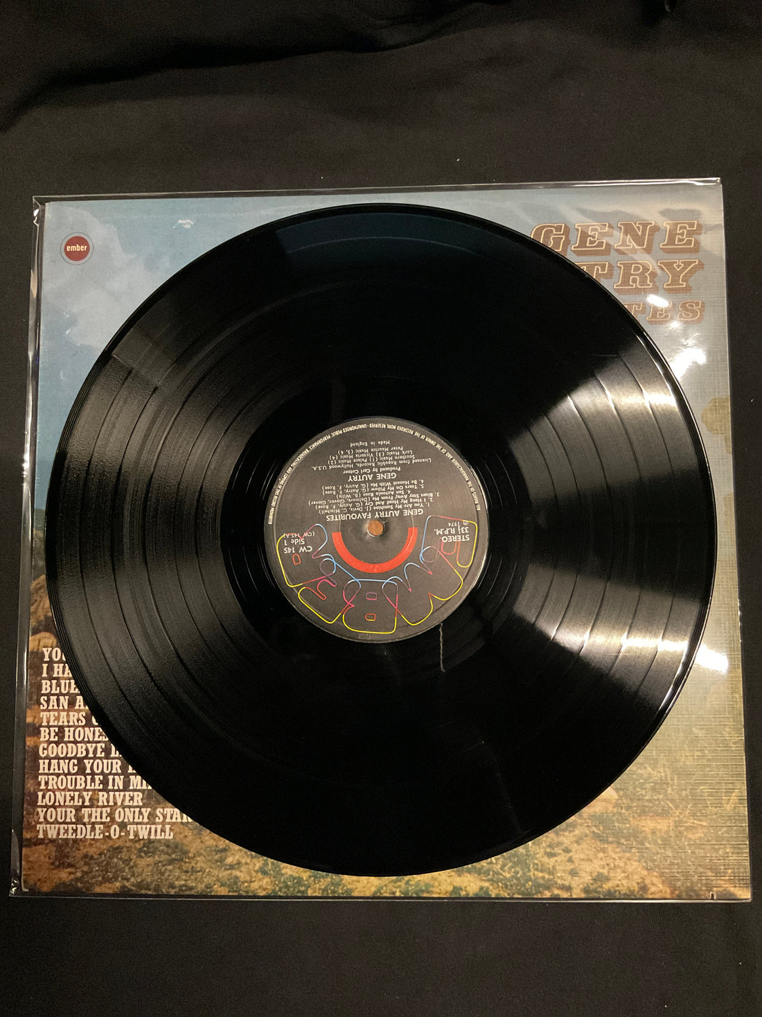 แผ่นเสียง Gene Autry - Favourites Vinyl VG+