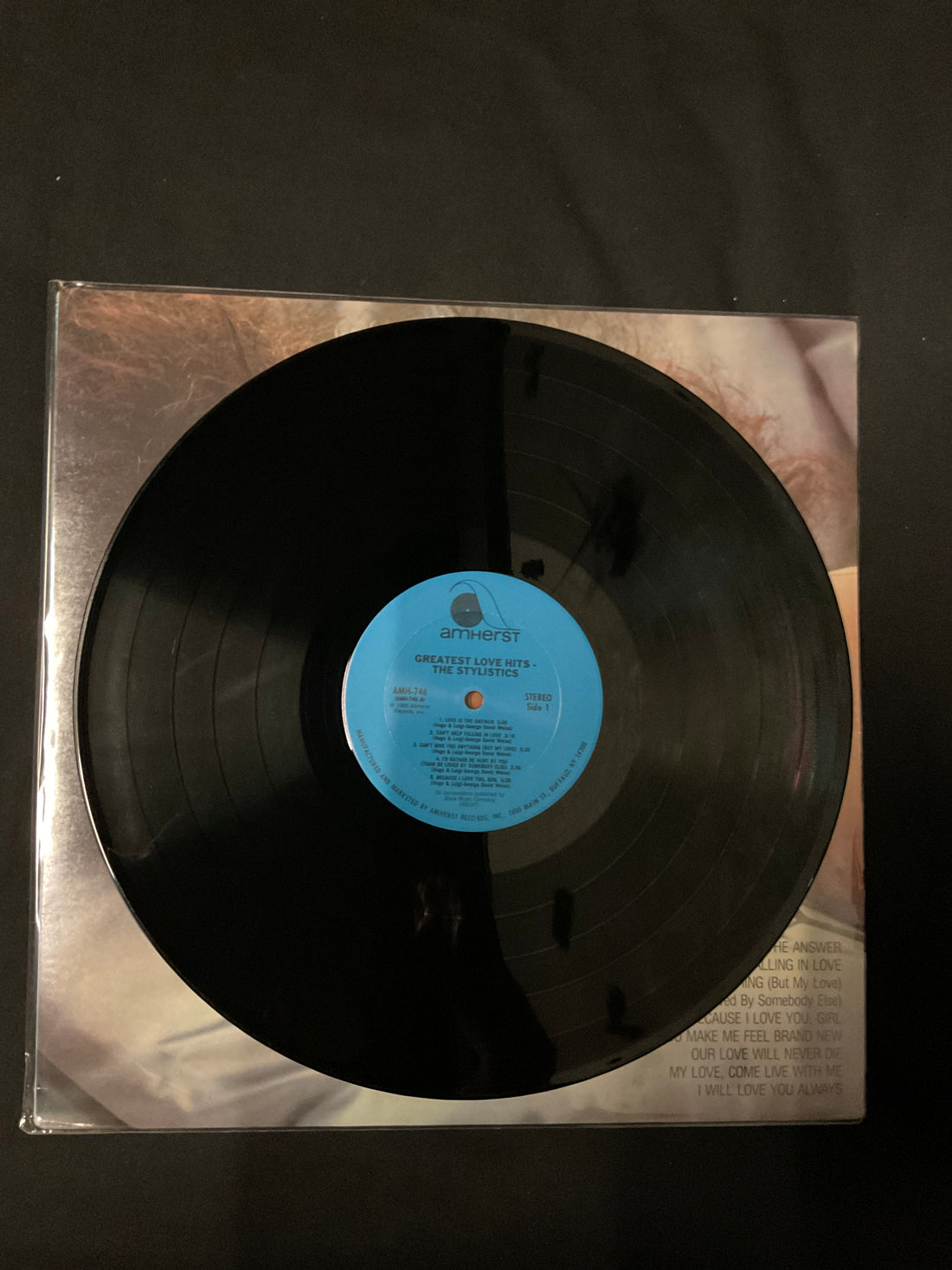 แผ่นเสียง The Stylistics - Greatest Love Hits - The Stylistics Vinyl VG+