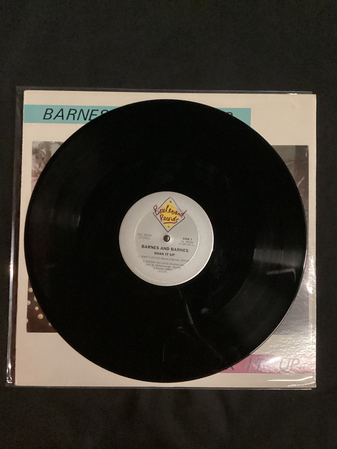 แผ่นเสียง Barnes & Barnes - Soak It Up Vinyl VG+
