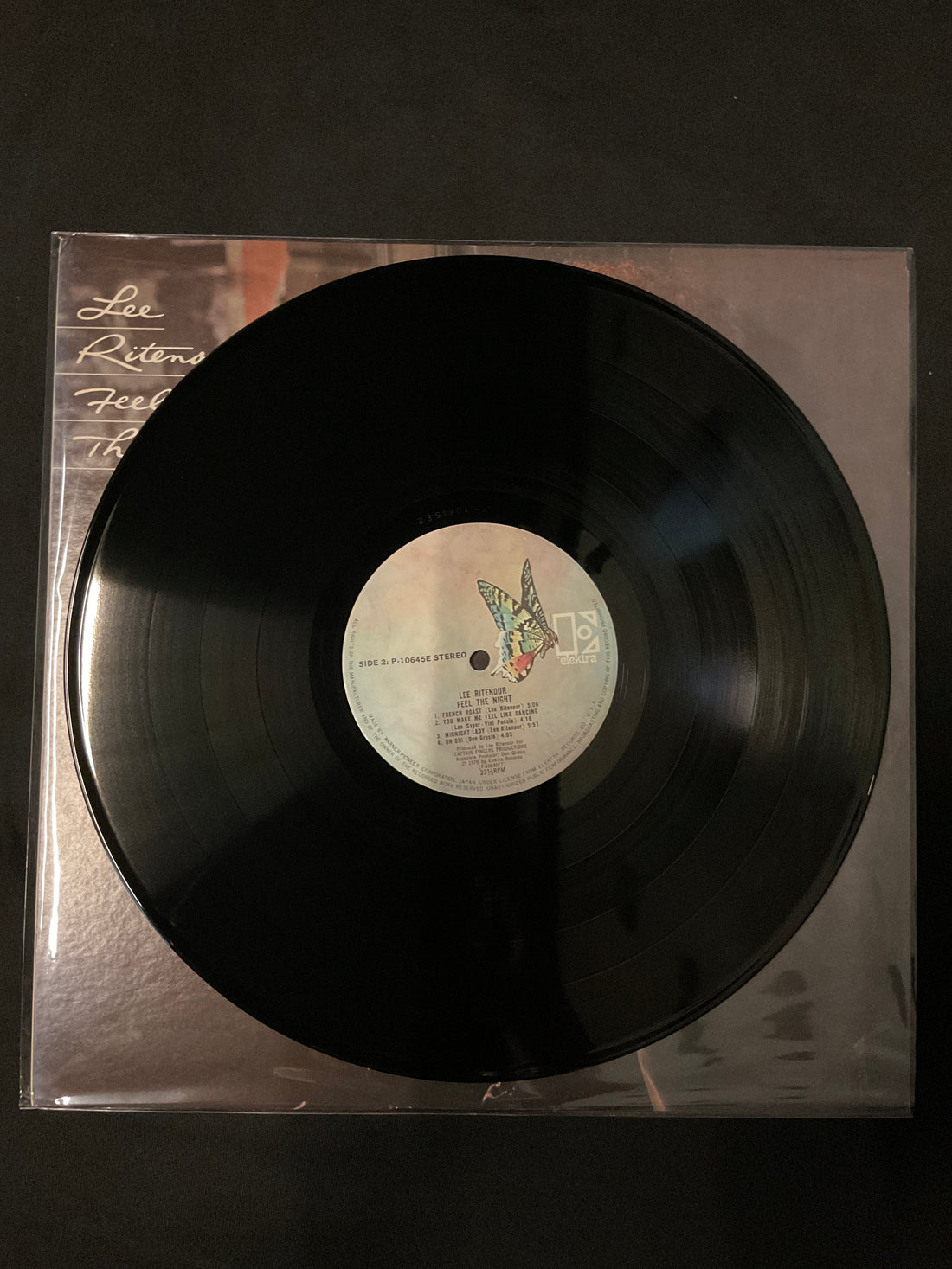 แผ่นเสียง Lee Ritenour - Feel The Night Vinyl VG+