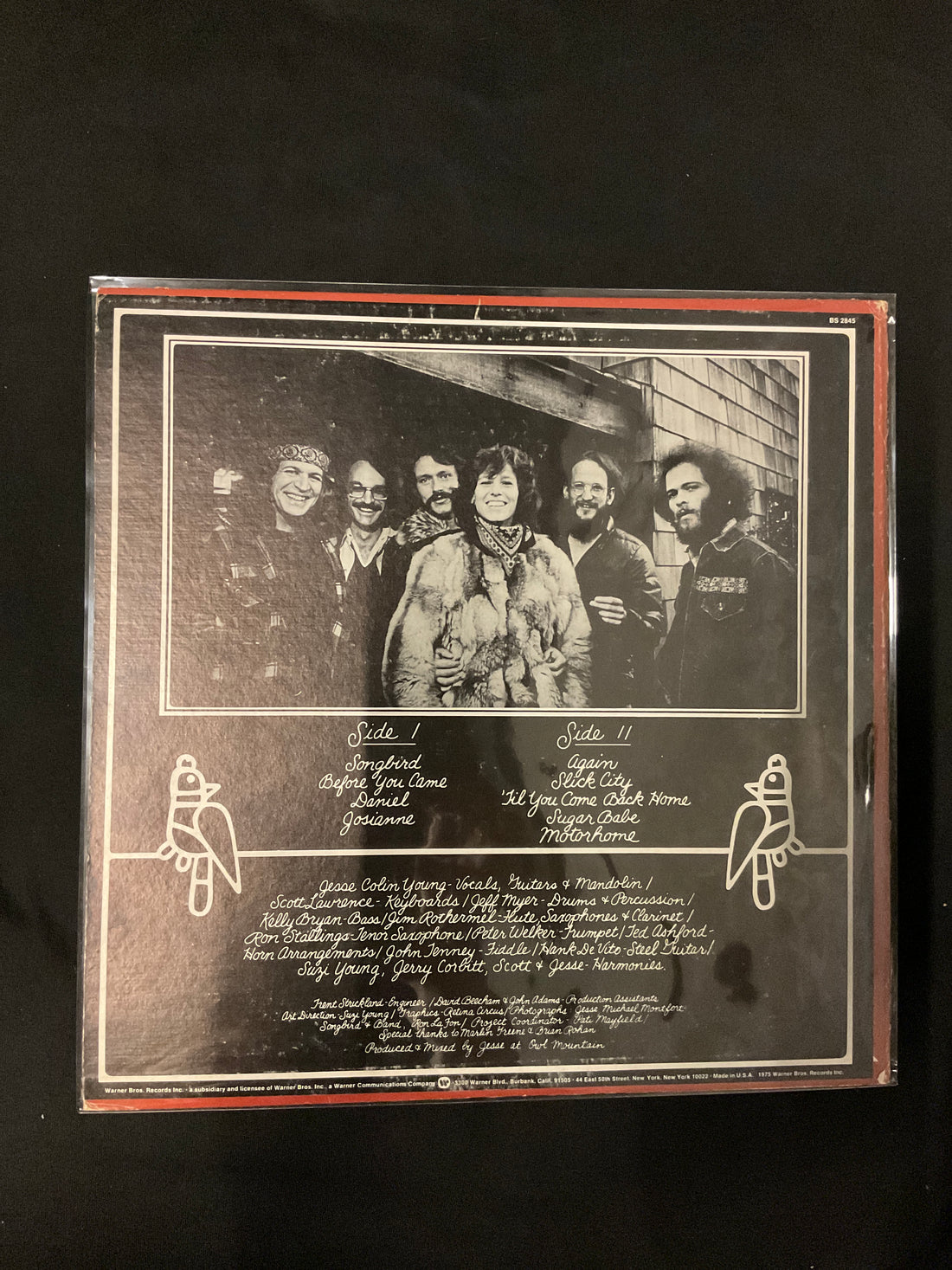 แผ่นเสียง Jesse Colin Young - Songbird Vinyl VG+