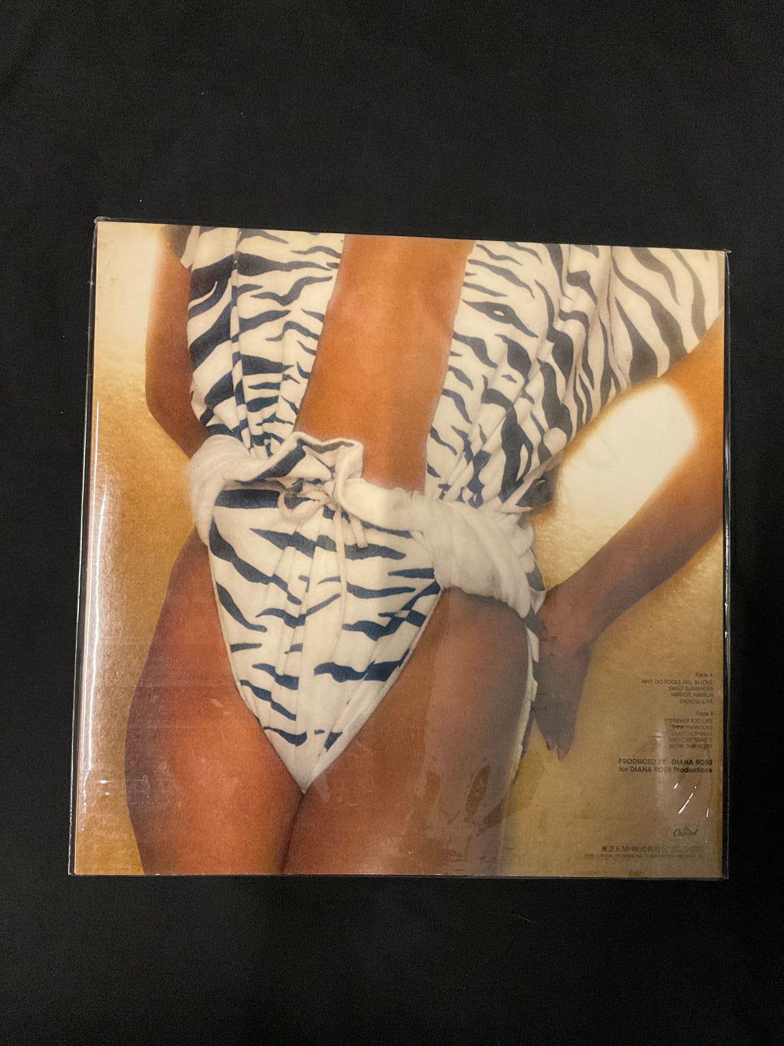 แผ่นเสียง Diana Ross - Why Do Fools Fall In Love = ファースト・レディ Vinyl VG+