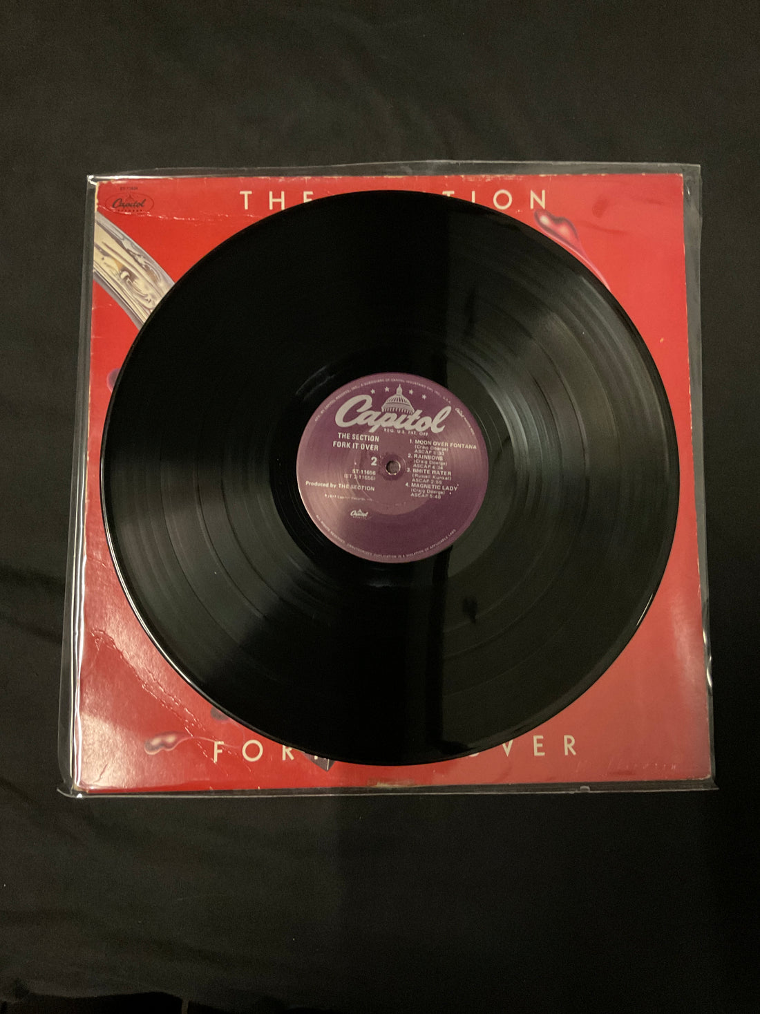 แผ่นเสียง The Section - Fork It Over Vinyl VG