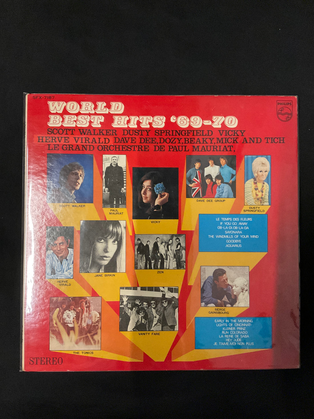 แผ่นเสียง Various - World Best Hits '69-70 Vinyl VG+