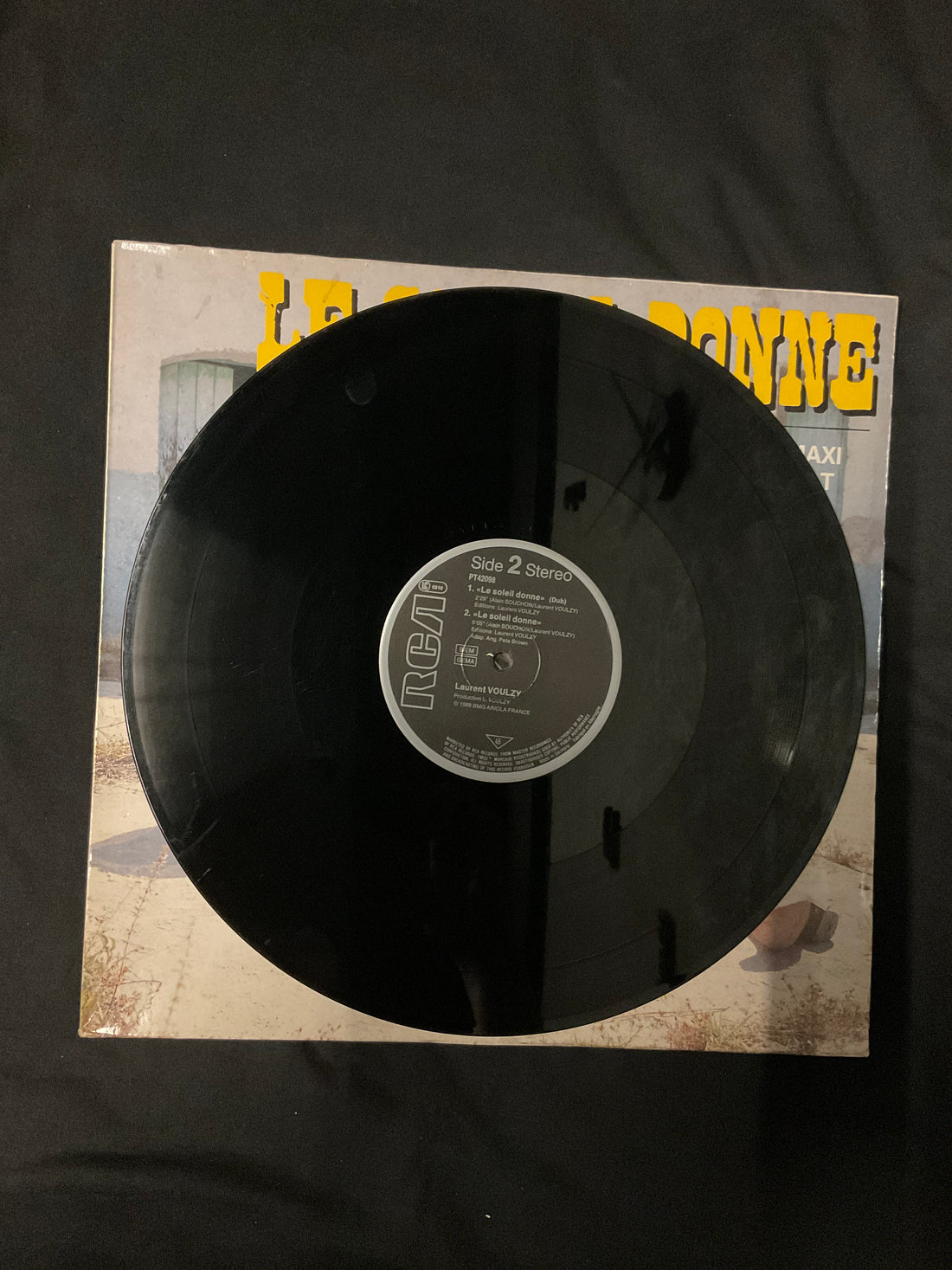 แผ่นเสียง Laurent Voulzy - Le Soleil Donne Vinyl VG+