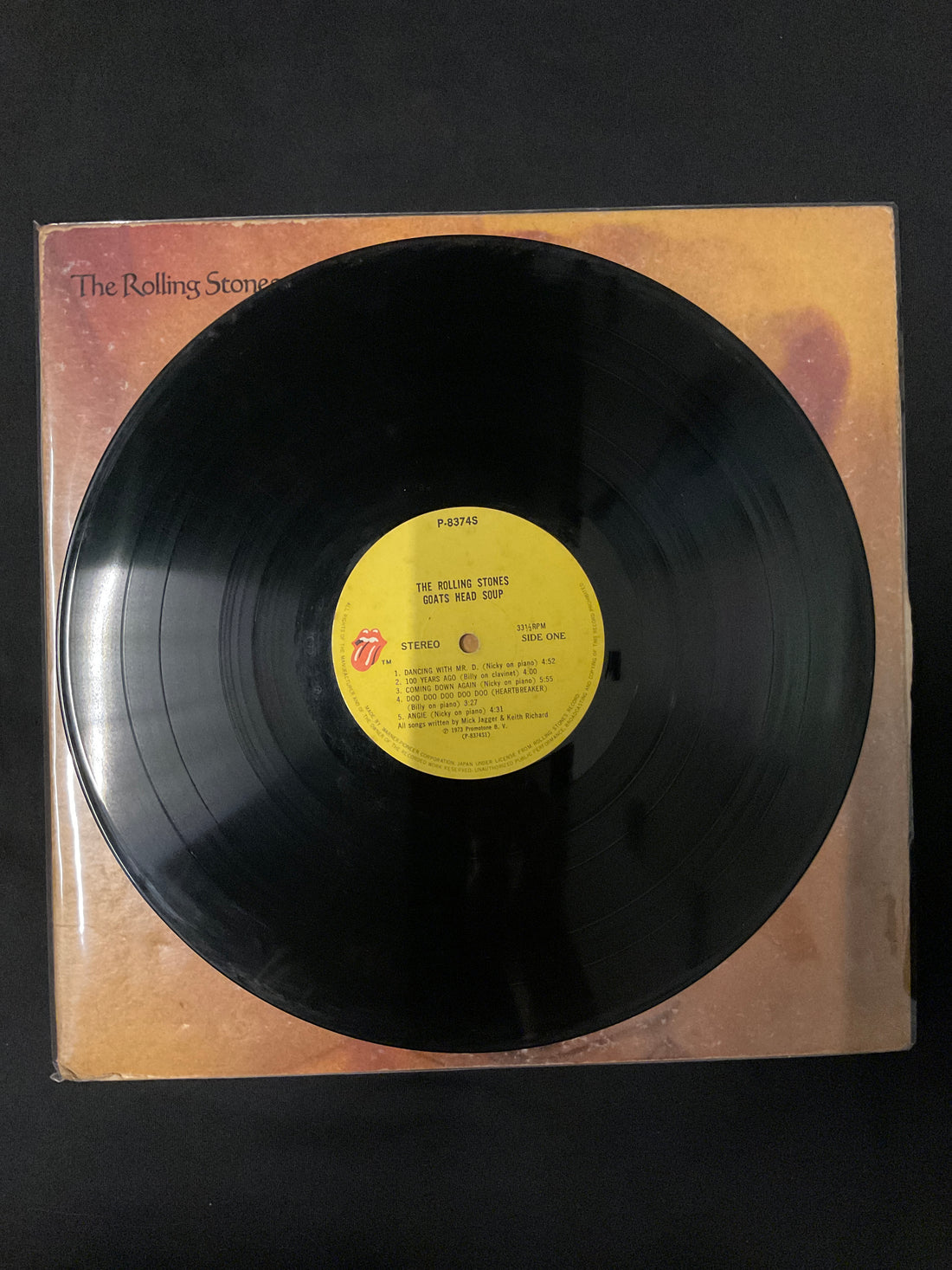 แผ่นเสียง The Rolling Stones - Goats Head Soup Vinyl VG+