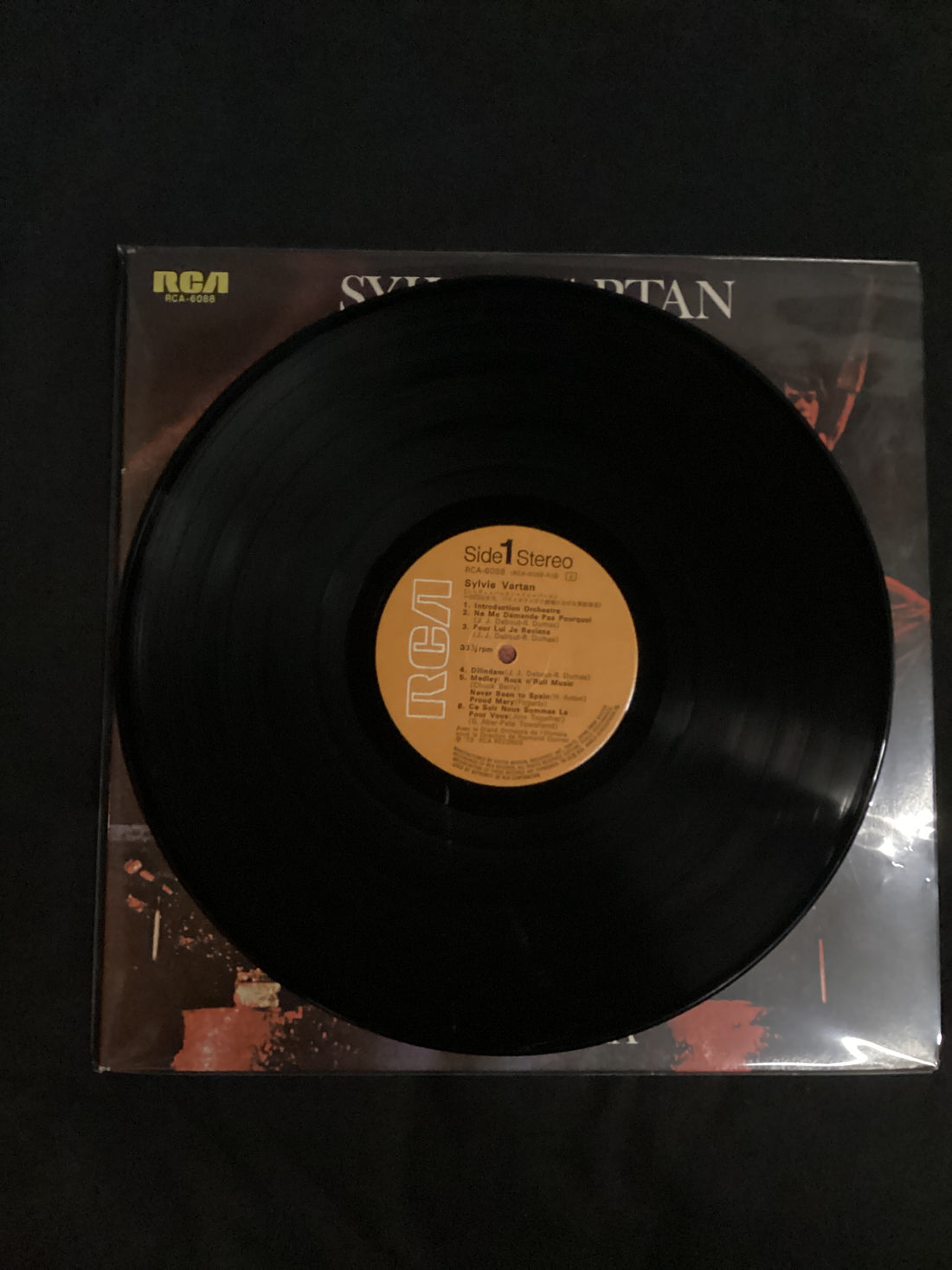 แผ่นเสียง Sylvie Vartan - A L'Olympia Vinyl VG+