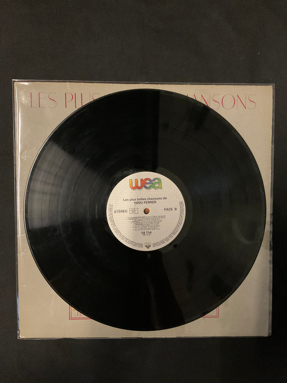 แผ่นเสียง Nino Ferrer - Les Plus Belles Chansons De Nino Ferrer Vinyl VG+