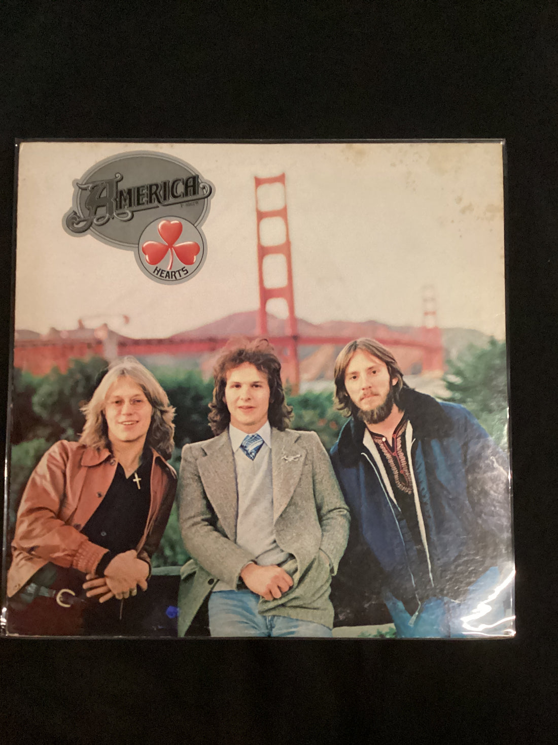 แผ่นเสียง America - Hearts Vinyl VG+