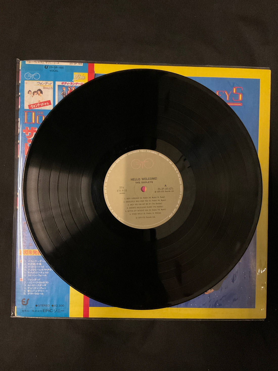 แผ่นเสียง The Dooleys - Hello Welcome! Vinyl VG+