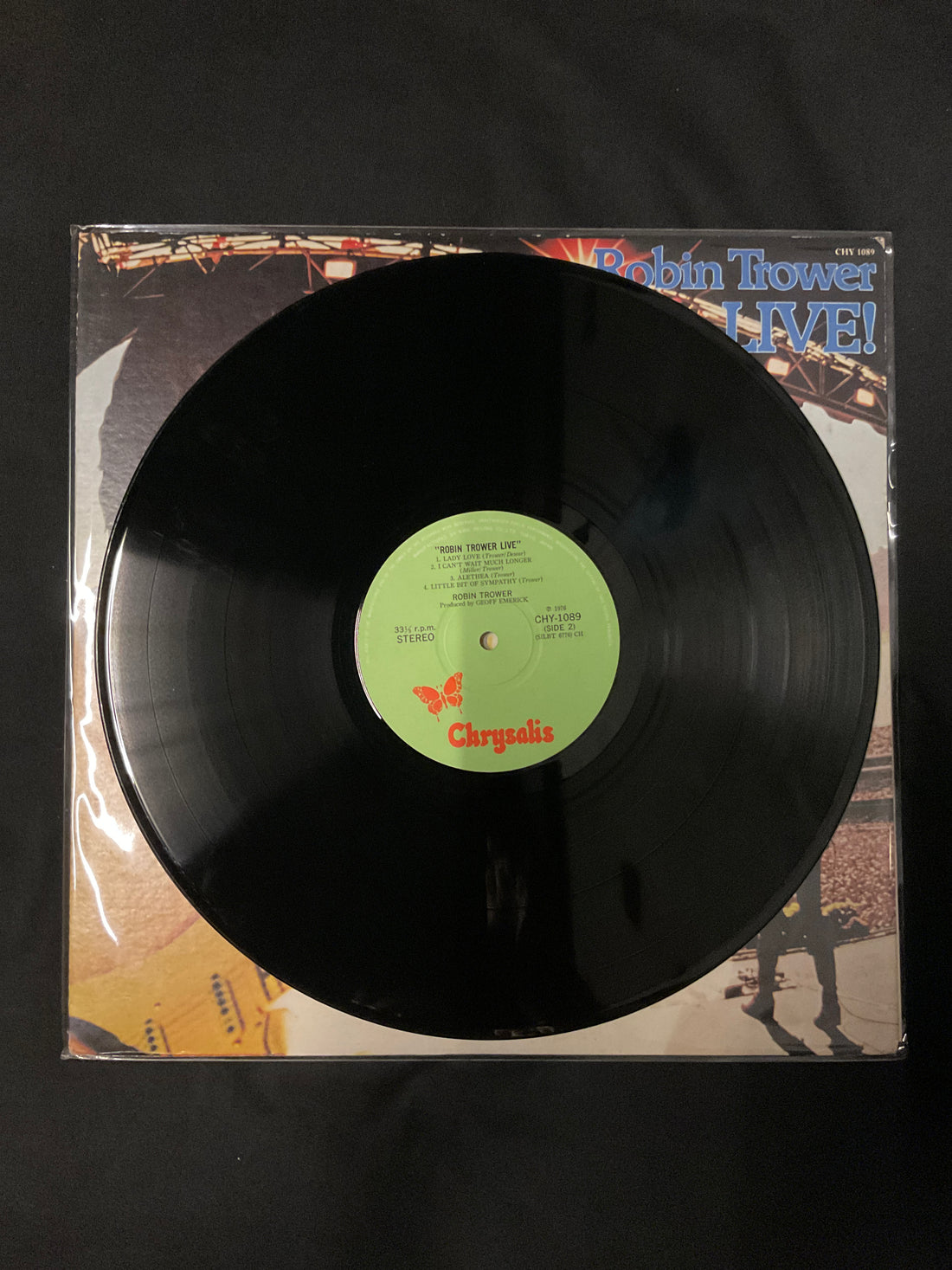 แผ่นเสียง Robin Trower - Robin Trower Live! Vinyl VG+
