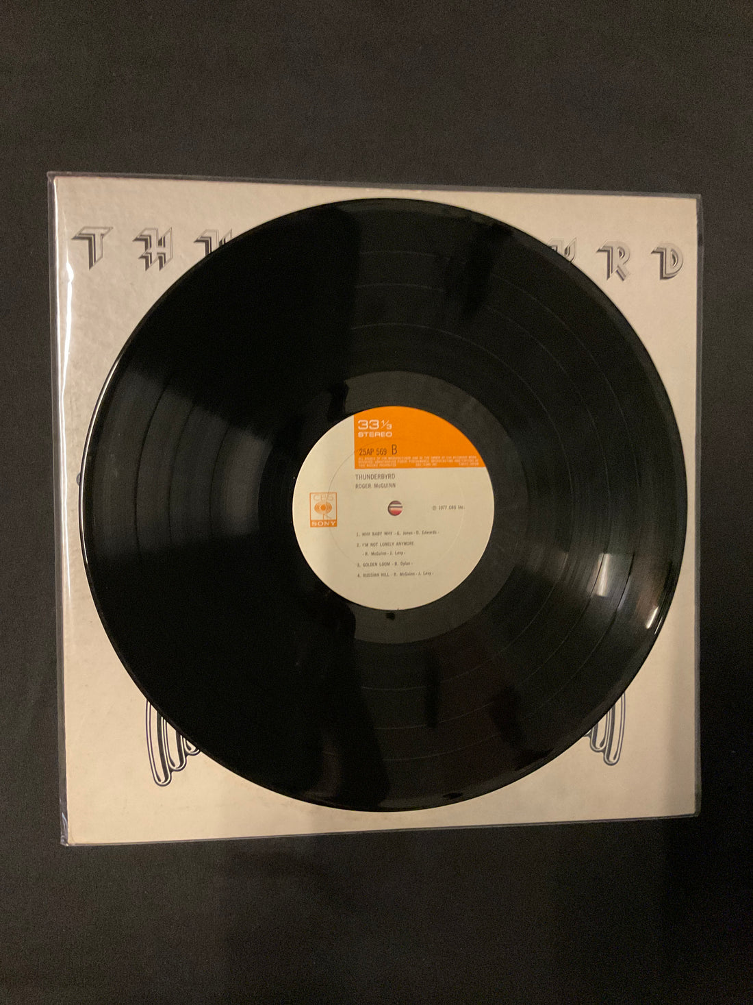 แผ่นเสียง Roger McGuinn - Thunderbyrd Vinyl VG+