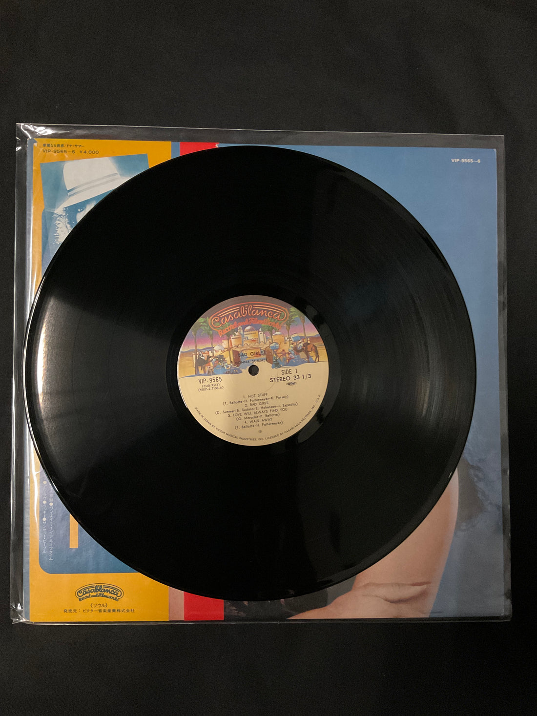 แผ่นเสียง Donna Summer = Donna Summer - Bad Girls = 華麗なる誘惑 Vinyl VG+ 2LPs