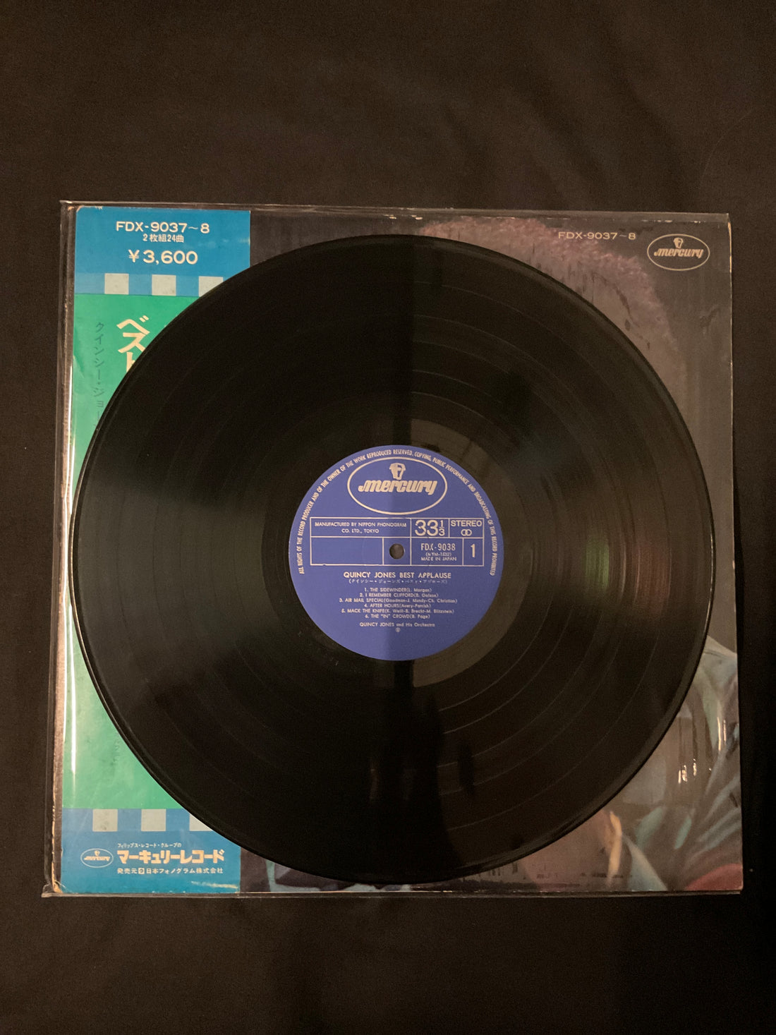 แผ่นเสียง Quincy Jones - Best Applause Vinyl VG+ 2LPs