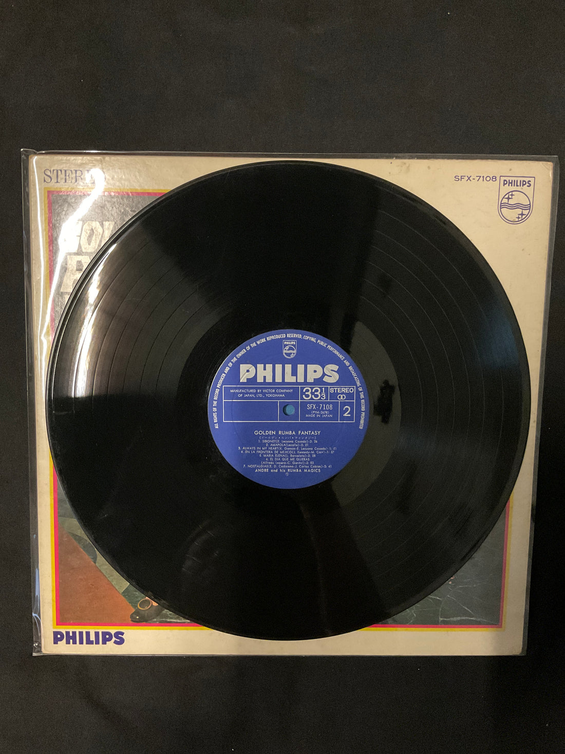 แผ่นเสียง Andre and His Rumba Magics - Golden Rumba Fantasy Vinyl VG+