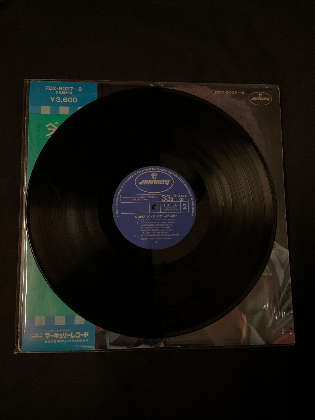 แผ่นเสียง Quincy Jones - Best Applause Vinyl VG+ 2LPs