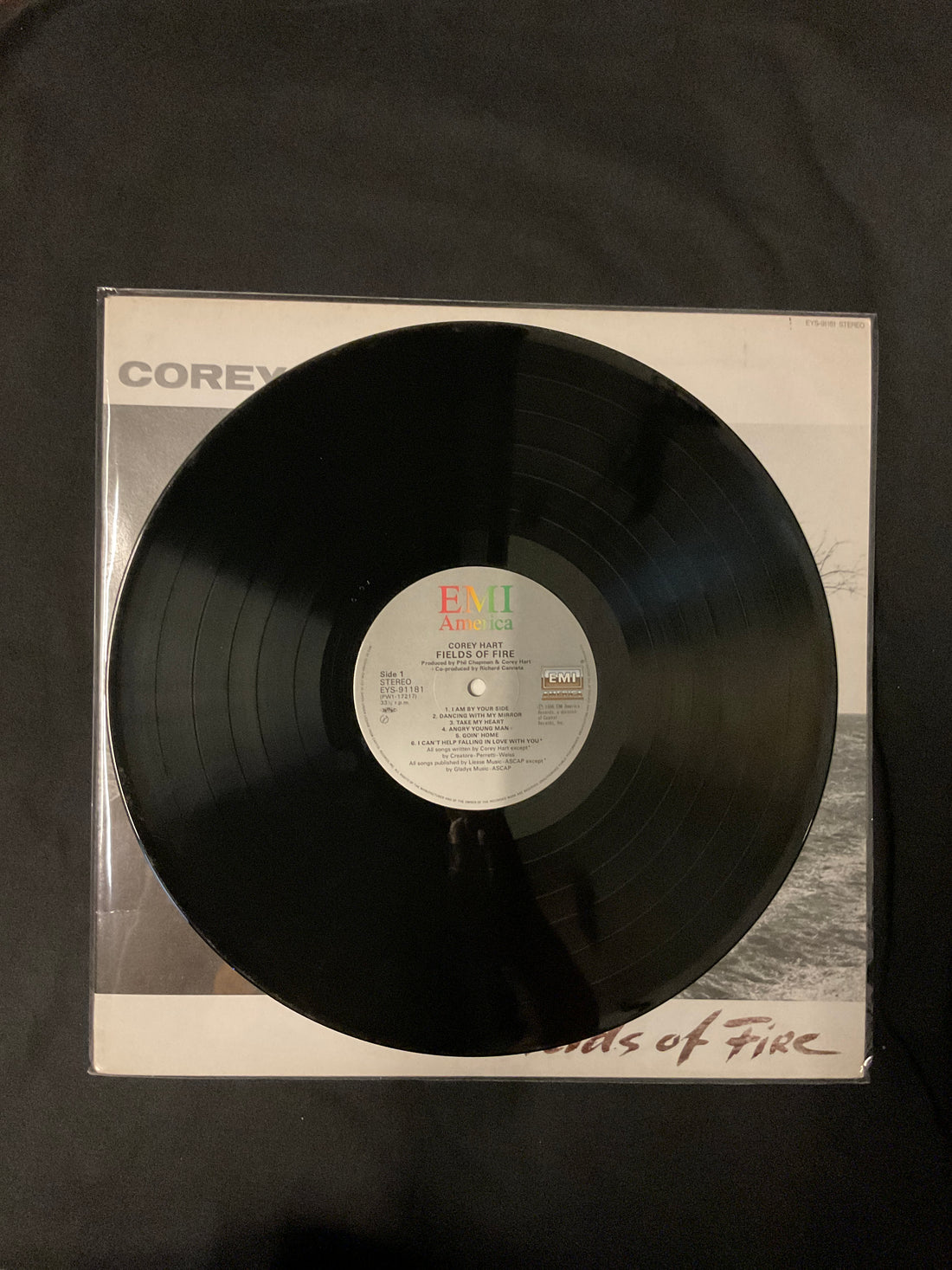 แผ่นเสียง Corey Hart - Fields Of Fire Vinyl VG+
