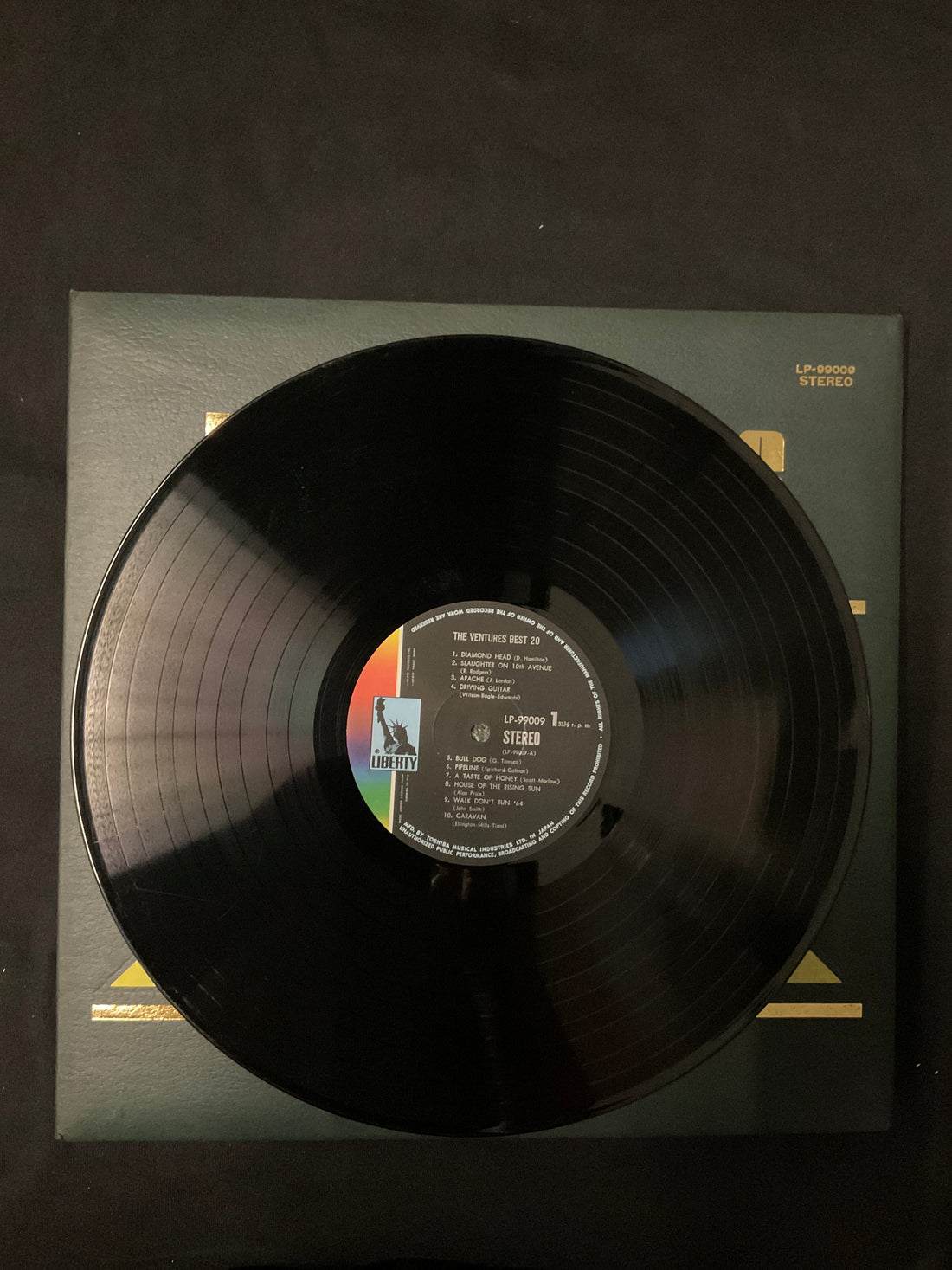 แผ่นเสียง The Ventures - Best 20 Vinyl VG+