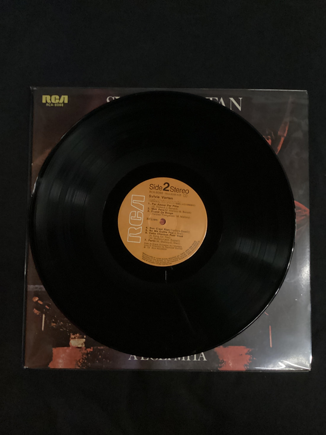 แผ่นเสียง Sylvie Vartan - A L'Olympia Vinyl VG+