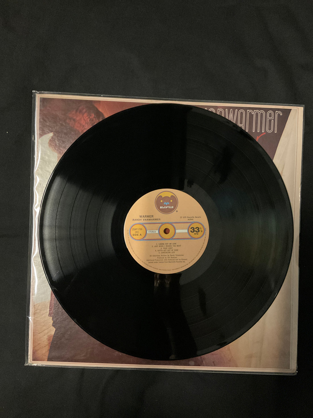 แผ่นเสียง Randy Vanwarmer - Warmer Vinyl VG+