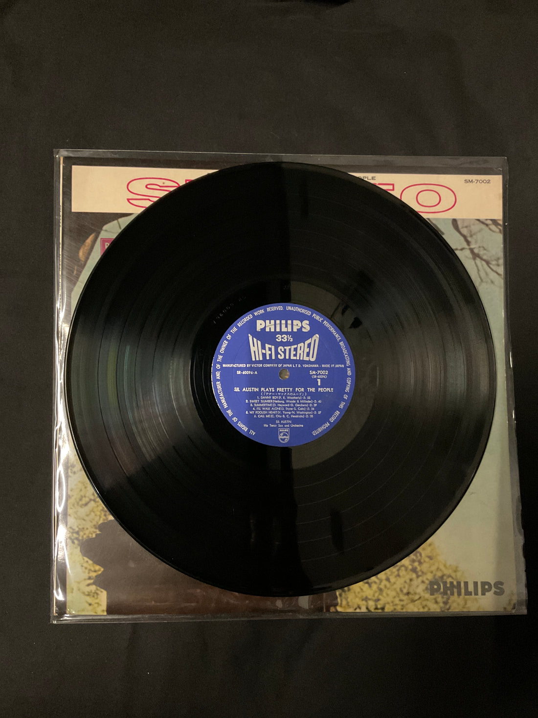 แผ่นเสียง Sil Austin - Sil Austin Plays Pretty For The People Vinyl VG+