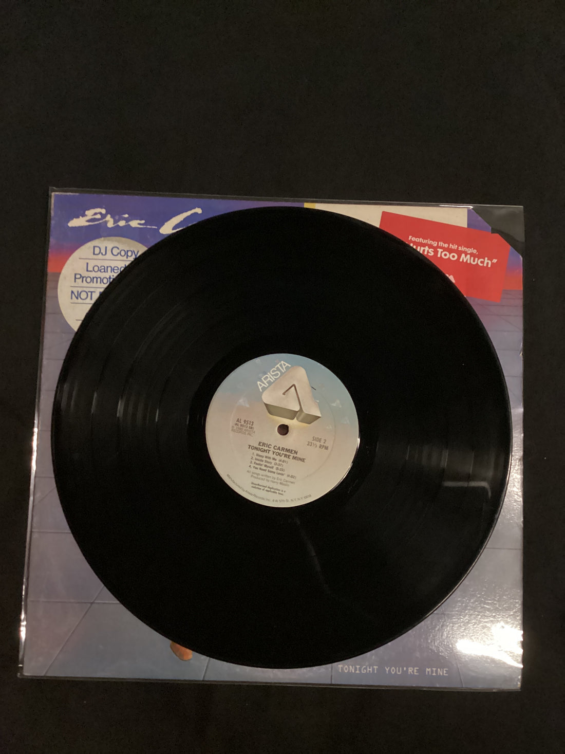 แผ่นเสียง Eric Carmen - Tonight You're Mine Vinyl VG+
