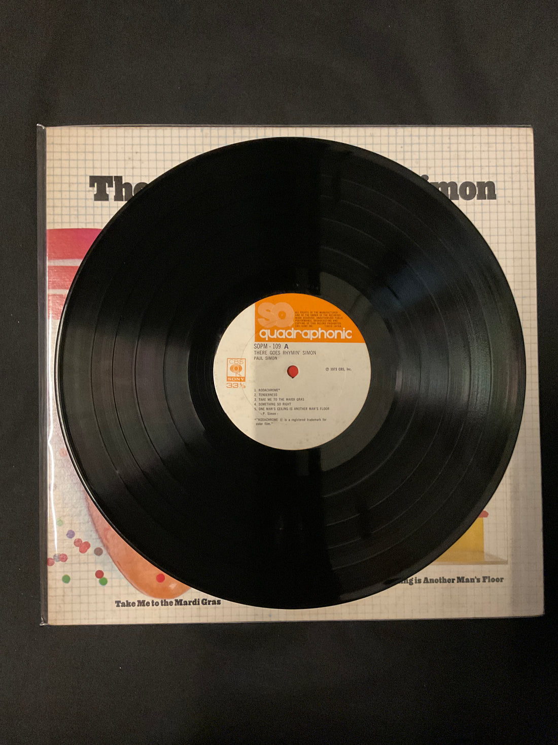 แผ่นเสียง Paul Simon - There Goes Rhymin' Simon Vinyl VG+
