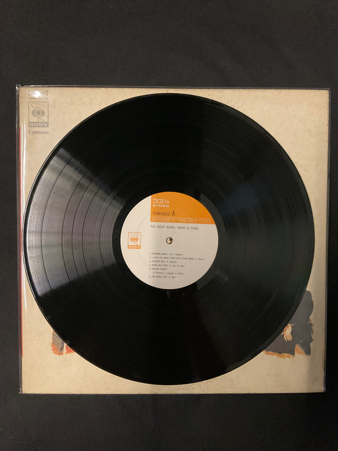 แผ่นเสียง Blood, Sweat And Tears - The Great Vinyl VG+