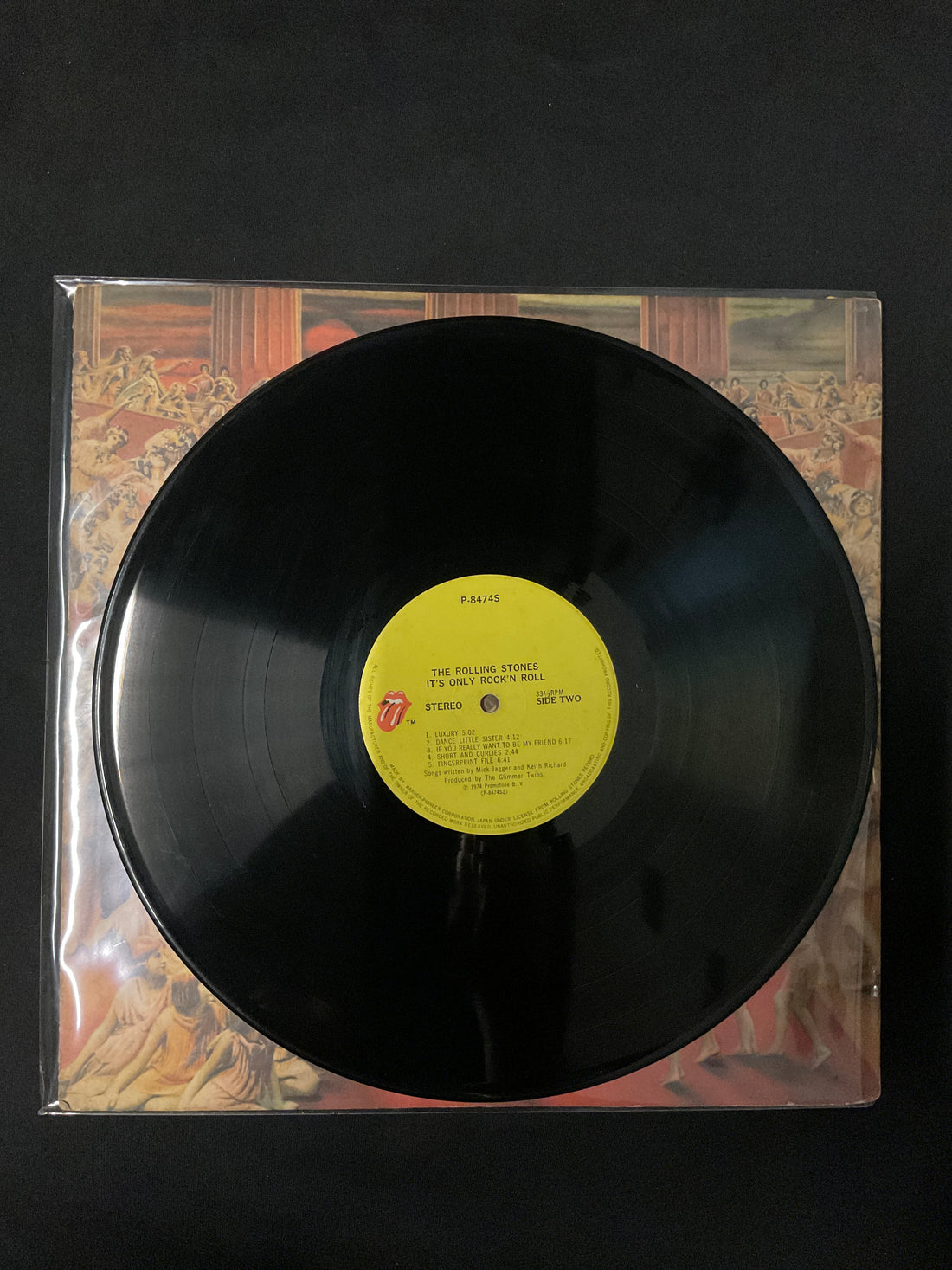 แผ่นเสียง The Rolling Stones - It's Only Rock 'N Roll Vinyl VG+