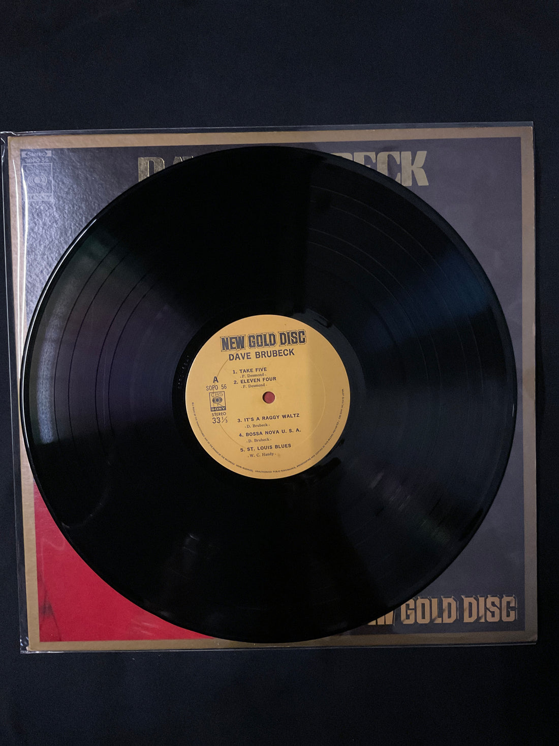 Dave Brubeck - New Gold Disc Vinyl VG+