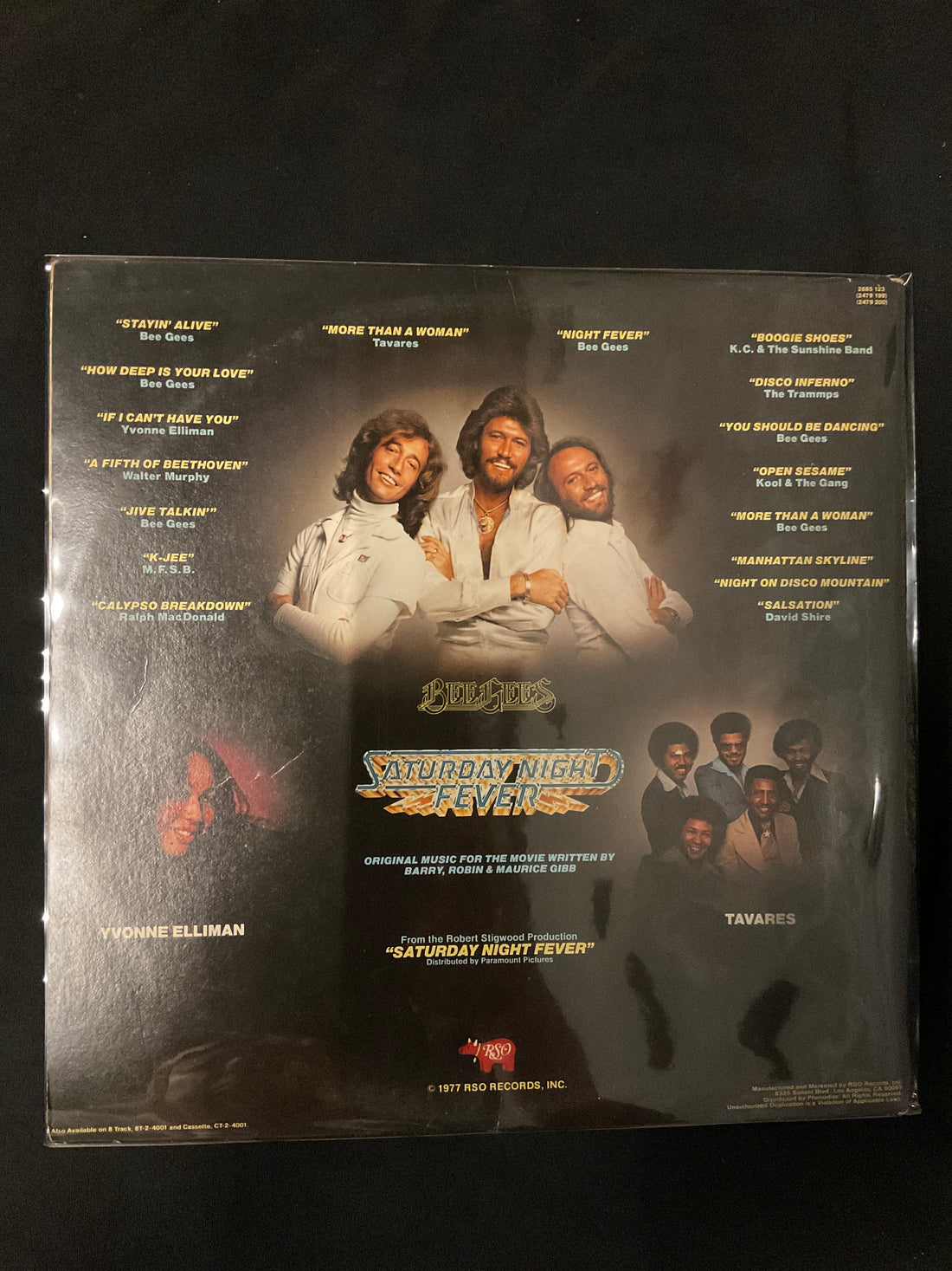 Various - Saturday Night Fever The Original Movie Sound Track Vinyl VG+ 2LPs