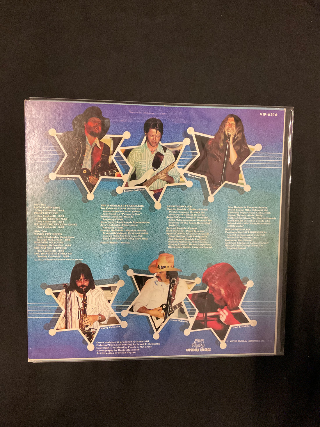 แผ่นเสียง The Marshall Tucker Band - Long Hard Ride Vinyl VG+