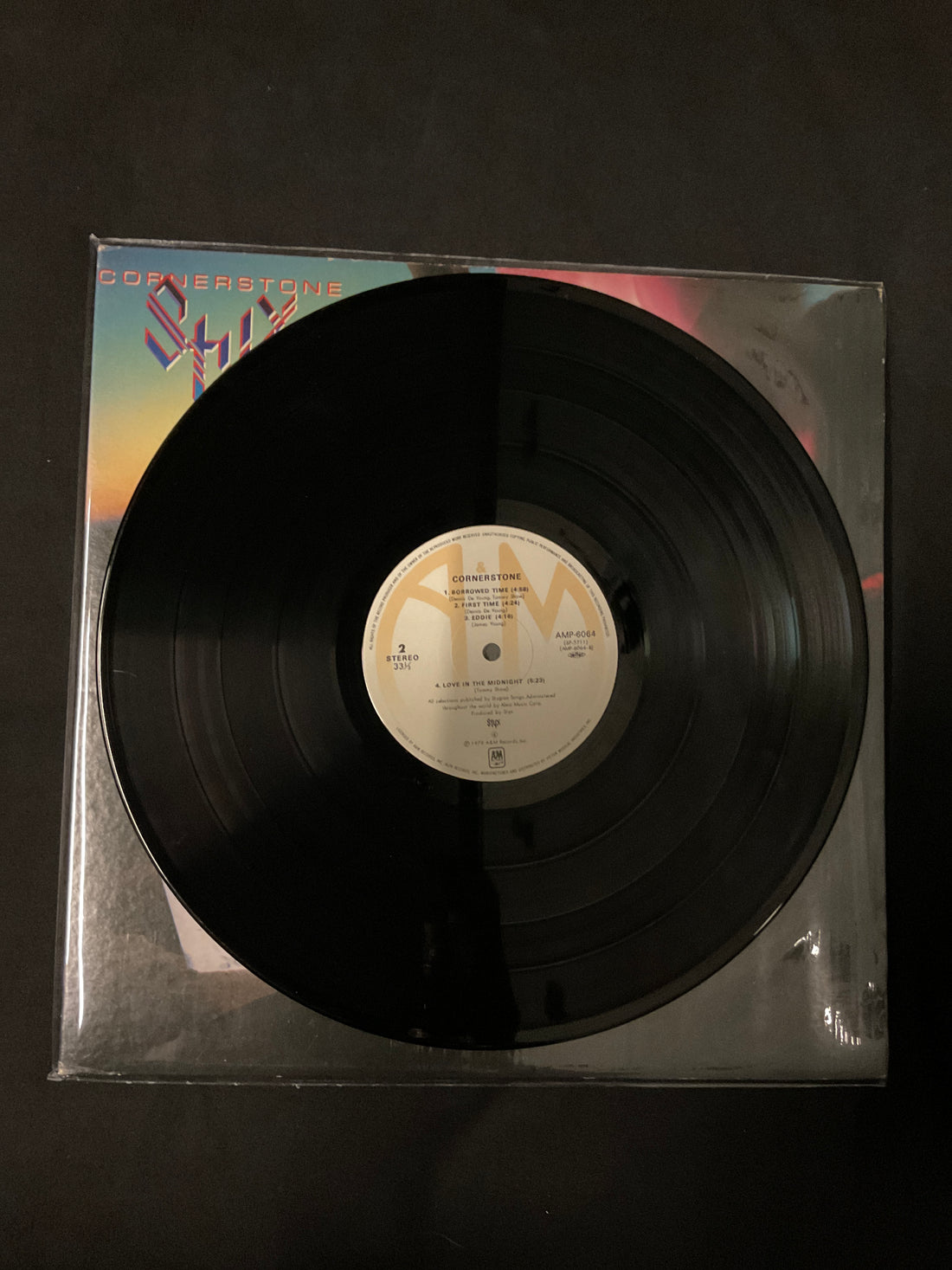 แผ่นเสียง Styx - Cornerstone Vinyl VG+