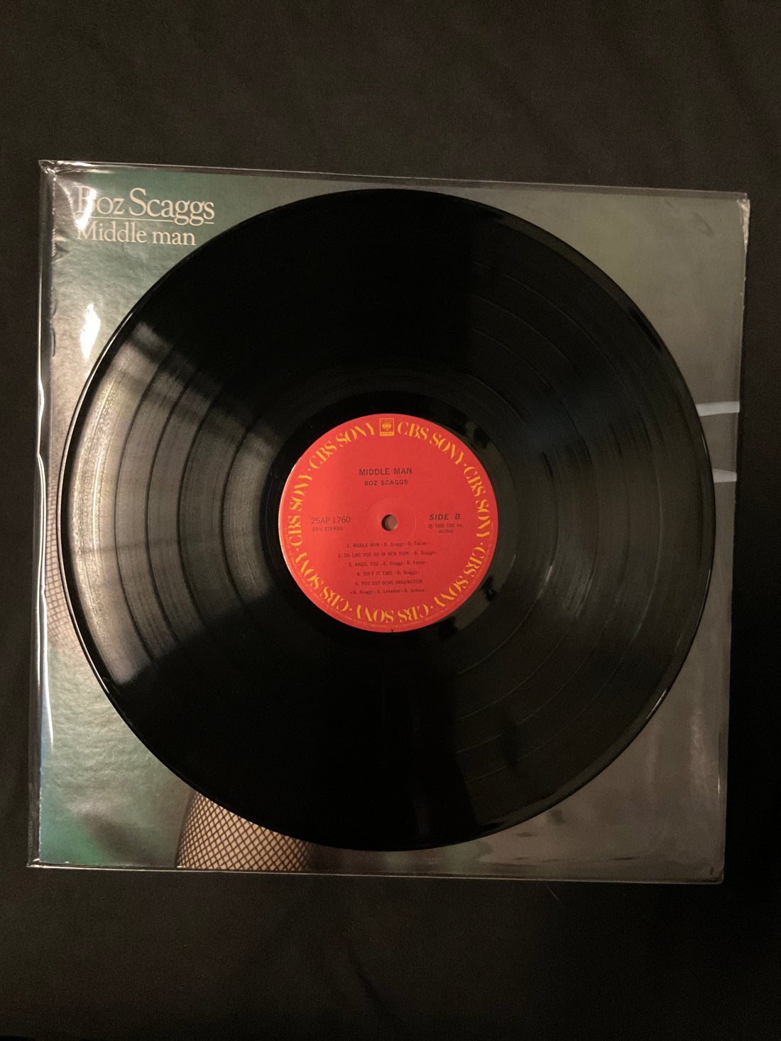 แผ่นเสียง Boz Scaggs - Middle Man Vinyl VG+