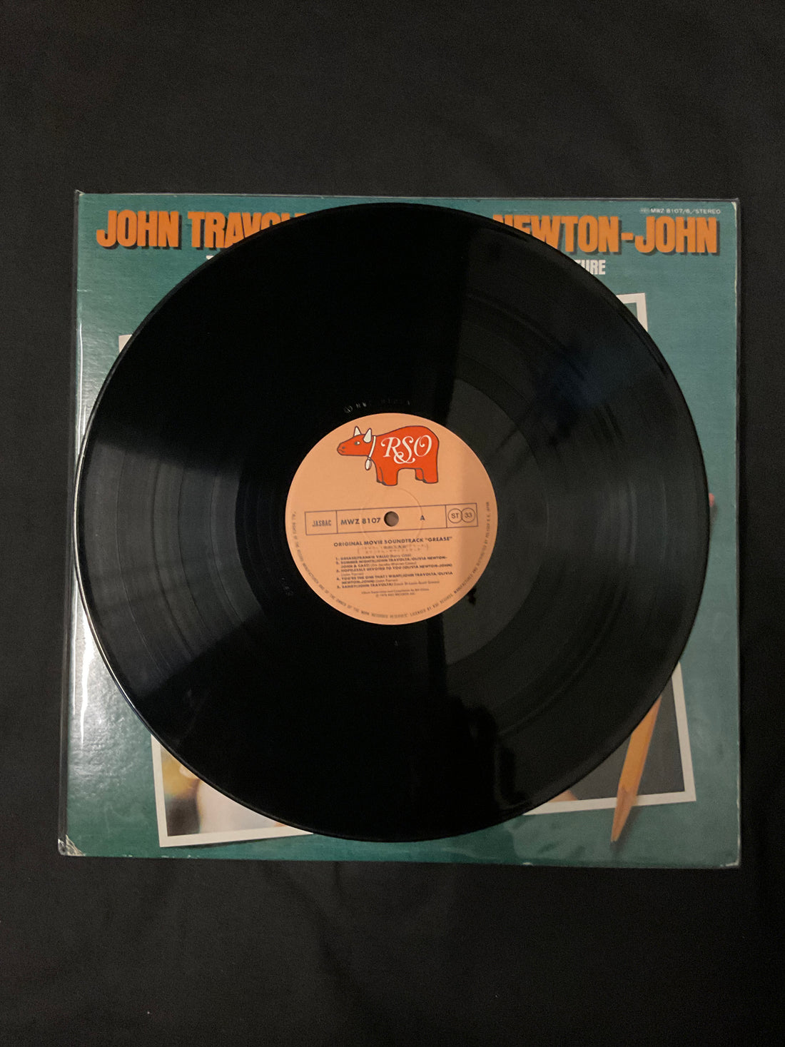 แผ่นเสียง Various - Grease The Original Soundtrack From The Motion Picture Vinyl VG+ 2LPs