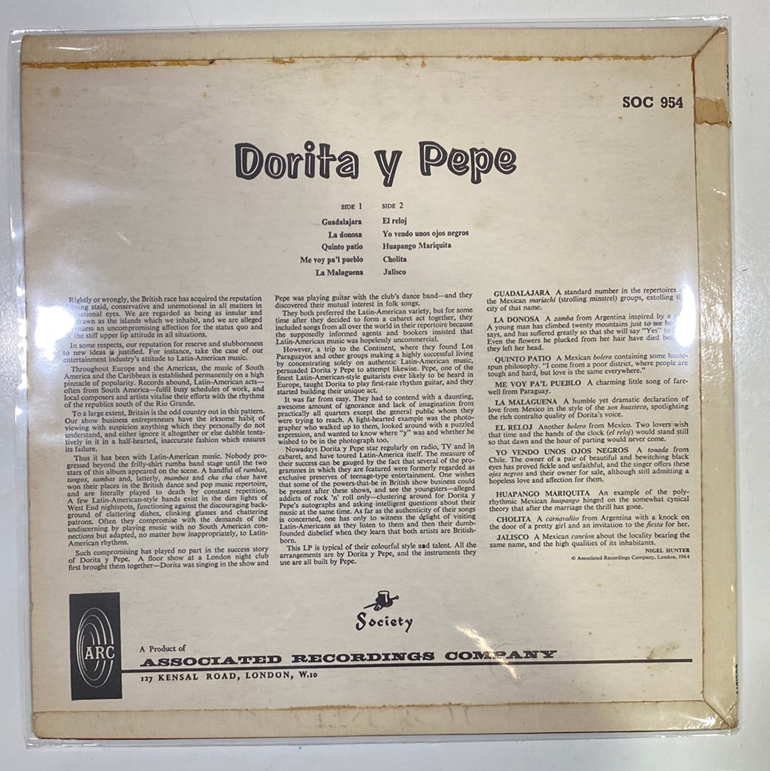 แผ่นเสียง Dorita Y Pepe - Dorita Y Pepe (Vinyl) (VG)