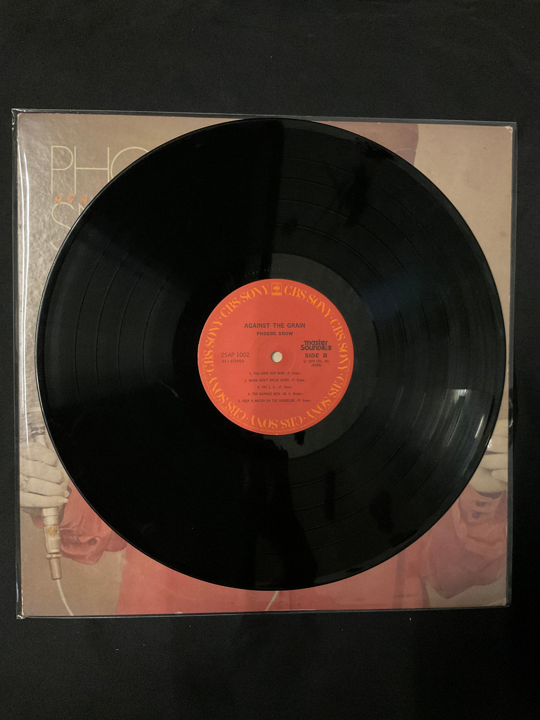 Phoebe Snow - Against The Grain Vinyl VG+