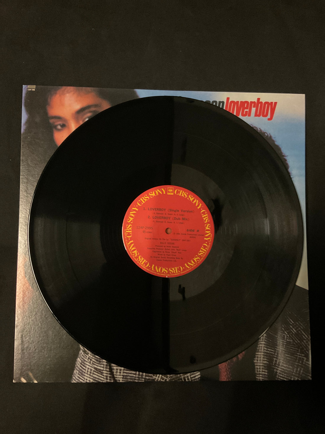 แผ่นเสียง Billy Ocean - Loverboy Vinyl VG+