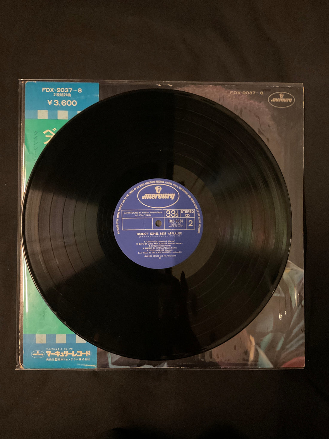 แผ่นเสียง Quincy Jones - Best Applause Vinyl VG+ 2LPs