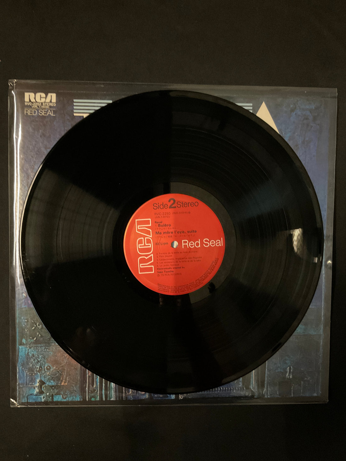 แผ่นเสียง Tomita - Pictures At An Exhibition Vinyl VG+