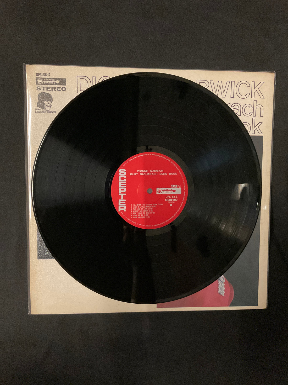 แผ่นเสียง Dionne Warwick - Burt Bacharach Song Book Vinyl VG+