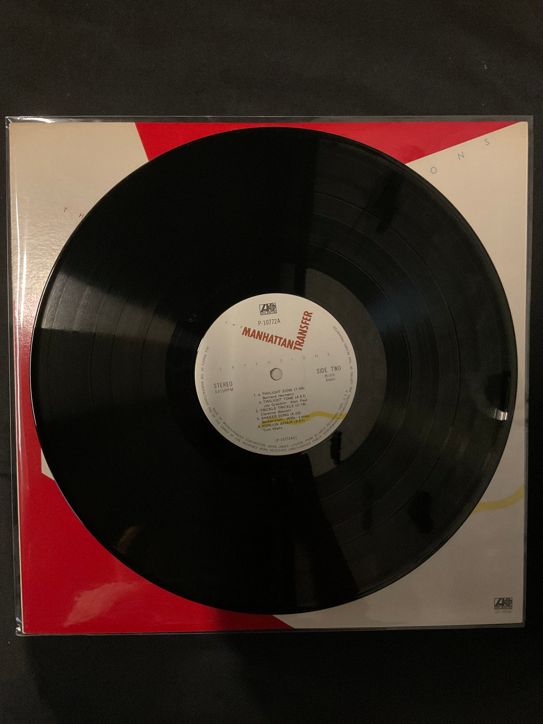 The Manhattan Transfer - Extensions Vinyl VG+