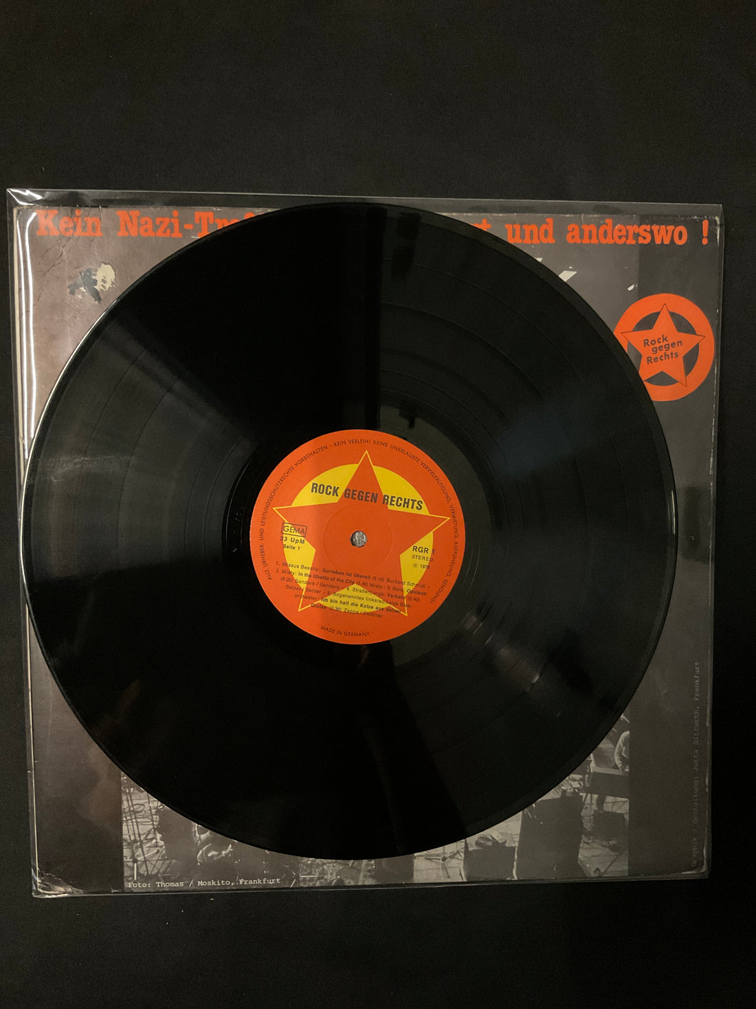 Various - Rock Gegen Rechts Vinyl VG+