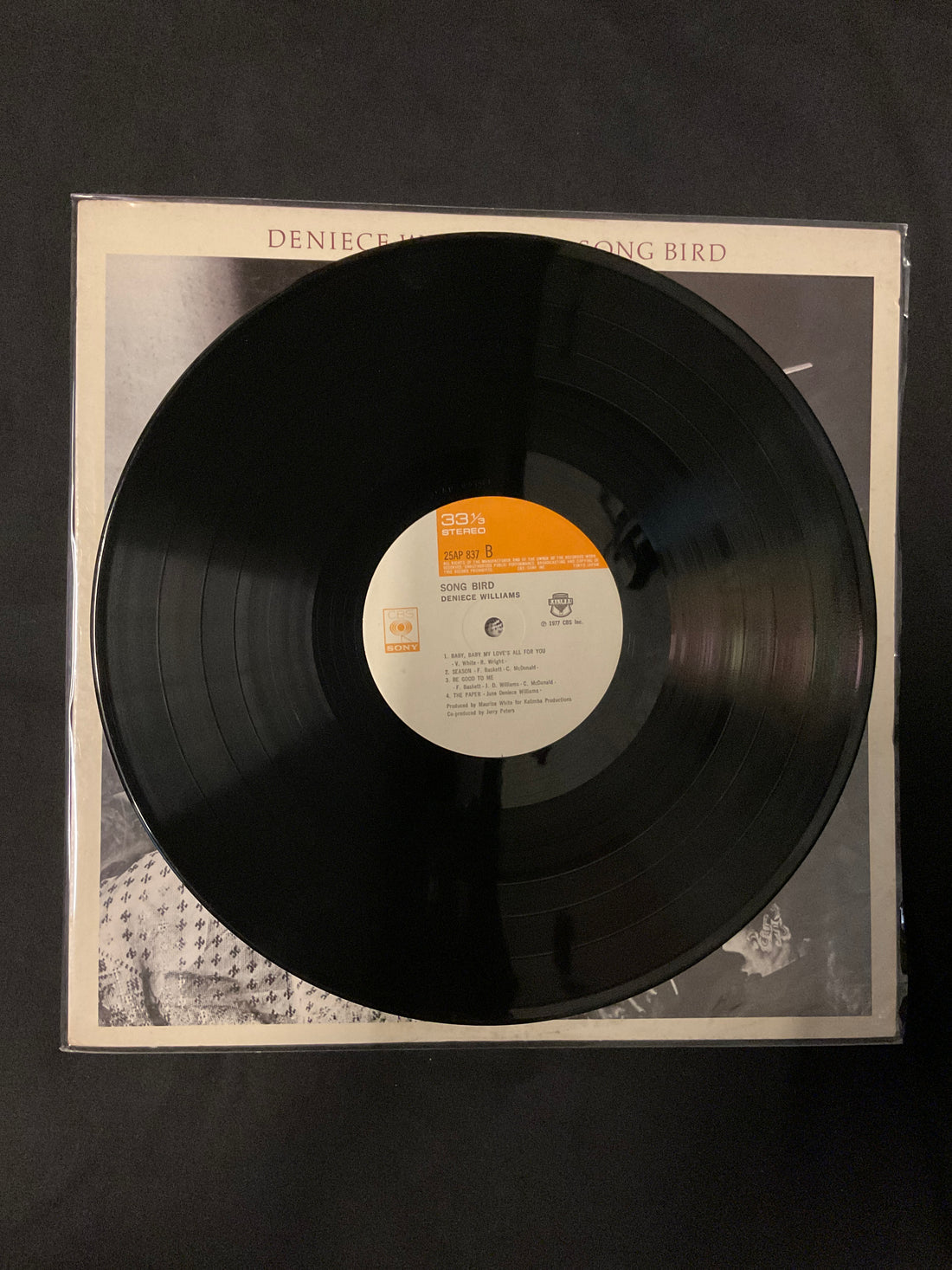 แผ่นเสียง Deniece Williams - Song Bird Vinyl VG+