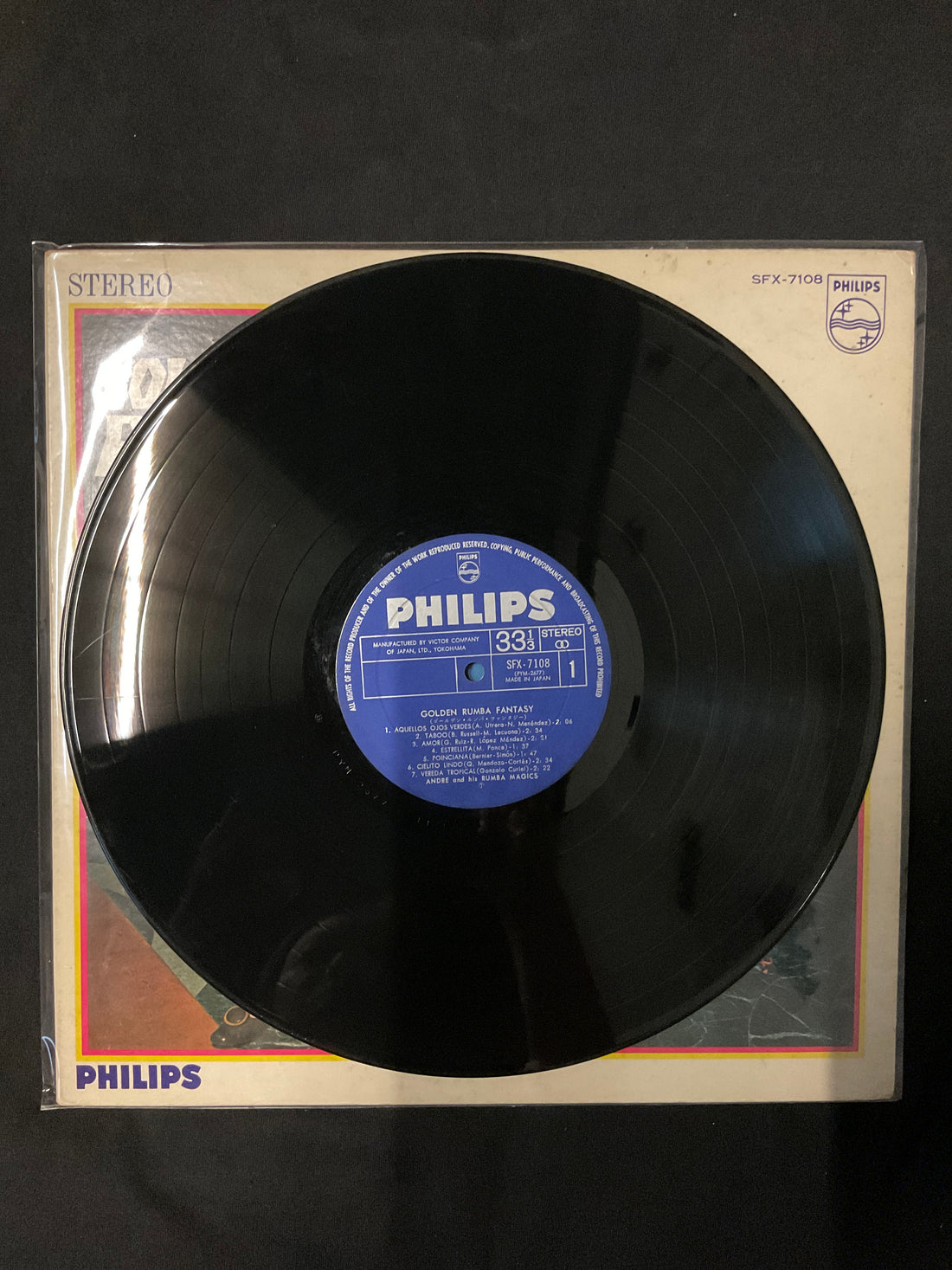 แผ่นเสียง Andre and His Rumba Magics - Golden Rumba Fantasy Vinyl VG+