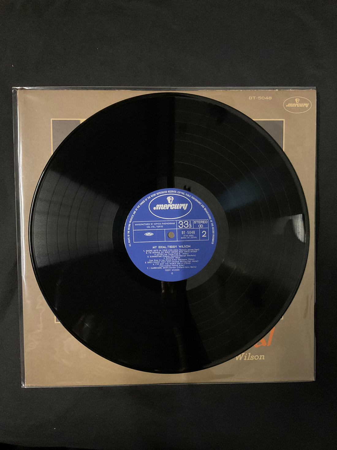 แผ่นเสียง Teddy Wilson - My Ideal Vinyl VG+