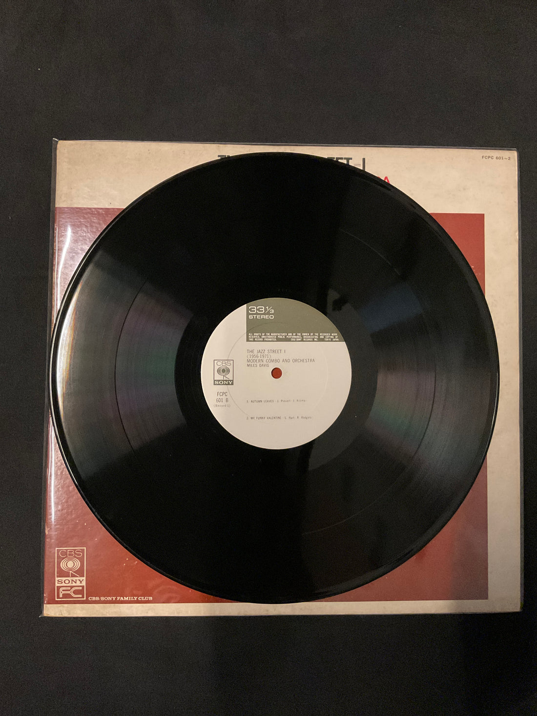 แผ่นเสียง Miles Davis / Dave Brubeck - The Jazz Street 1 Modern Combo And Orchestra Vinyl VG+ 2LPs